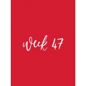 Back to Basics Week Pocket Card 01-093