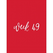 Back to Basics Week Pocket Card 01-097