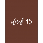 Back to Basics Week Pocket Card 08-029