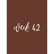 Back to Basics Week Pocket Card 08-083