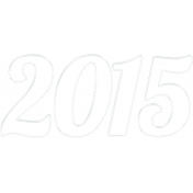 A Little Sparkle {Elements}- Clear "2015" Year Word Art