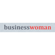 Work Day Word Snippets- Business Woman