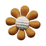 Autumn Day- Flower Button