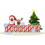 KMRD-The Holiday Season Wordart-december