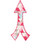 For The Love Of My Girls- Glitter Arrow