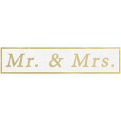 Our Special Day- Word Snippet- Mr & Mrs