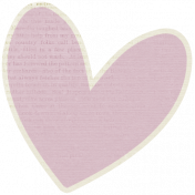 A Mother's Love- Heart Doodle 6 With Text- Pink