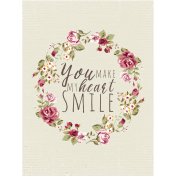 A Mother's Love- Journal Card- Smile