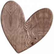 A Mother's Love- Wood Heart 2