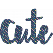 Summer Day- Cute Word Art