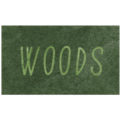 Back To Nature- Word Snippet- Woods