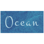 Back To Nature- Word Snippet- Ocean