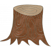 Back To Nature- Tree Stump Doodle