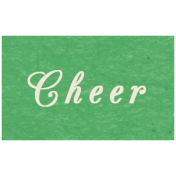 Memories & Traditions- Cheer Word Art