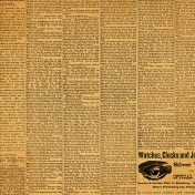 Grandpa's Desk- Newsprint Paper