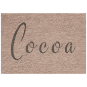 Winter Day- Cocoa Word Art