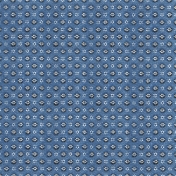 Spring Day- Blue Patterned Paper