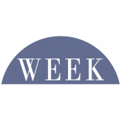 Toolbox Calendar- Date Sticker Kit- Week- Navy Week