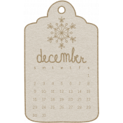 Toolbox Calendar- December 2018 Calendar Tag White