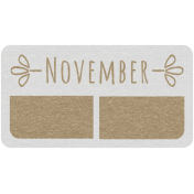 Toolbox Calendar- November Date Tag 02