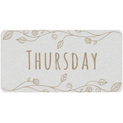 Toolbox Calendar- Thursday Floral Date Tag 02