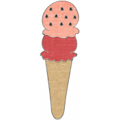 Slice of Summer- Ice Cream Doodle