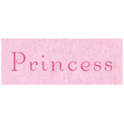 Digital Day- Princess Word Art