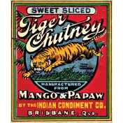 At the Zoo- Food Label Ephemera