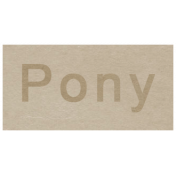 At the Zoo- Pony Word Art