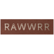 At the Zoo- Rawwrr Word Art