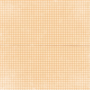 Pumpkin Spice- Orange Gingham Paper