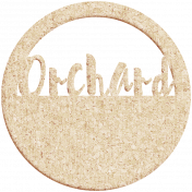 Apple Crisp- Orchard Cork Wordart