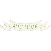 Apple Crisp- Apple Pickin' Banner