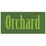 Apple Crisp- Orchard Word Art