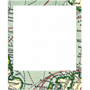 Toolbox Frames- Polaroid Map Frame 06