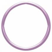 Toolbox Alphabet Bingo Chip Ring- Small Light Purple Plastic Ring