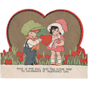 Toolbox Valentines Vintage Kit 1- Valentine 07