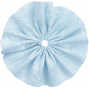 Good Life April 2018- Light Blue Fabric Flower