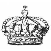 Crown Stamp Template 013