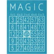 All the Princesses- Magic Bingo Card