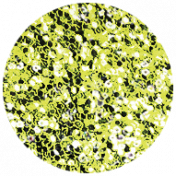 All the Princesses- Green Glitter Brad Disk