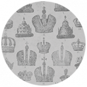 All the Princesses- Gray Crown Brad Disk