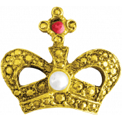 All the Princesses- Crown Brooch