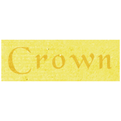 All the Princess- Crown Word Art