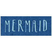 All the Princess- Mermaid Word Art