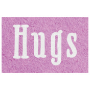 Snow & Snuggles- Hugs Word Art