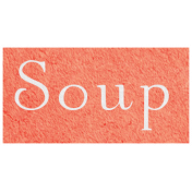 Snow & Snuggles-Soup Word Art