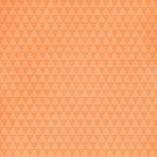 Unwind- Orange Doodle Triangle Paper