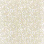 April Showers – Cream Damask Paper