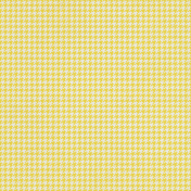 April Showers – Yellow Houndstooth Paper